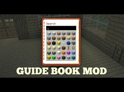 Read Online Minecraft Guide Book Mod 