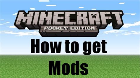 Download Minecraft Pocket Edition Mods 