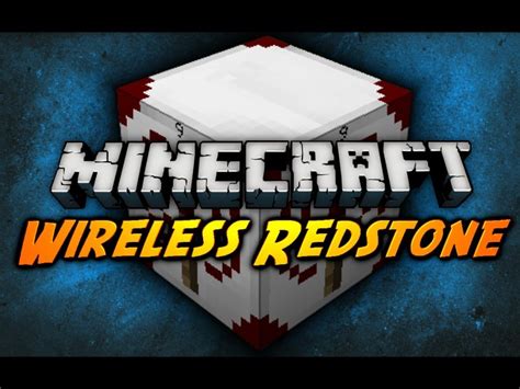 Minecraft  Wireless Redstone Updated  YouTube