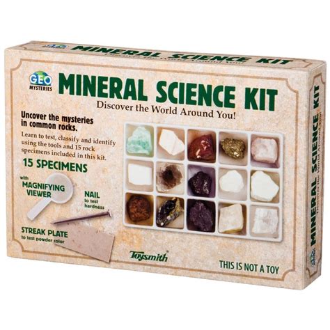 Minerals Science Activity Kit Minerals Science - Minerals Science