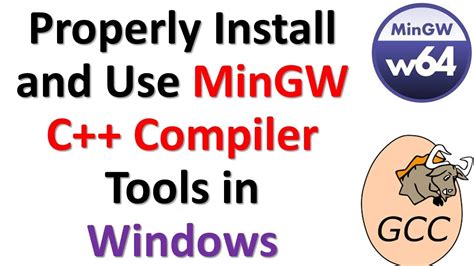 mingw how to use