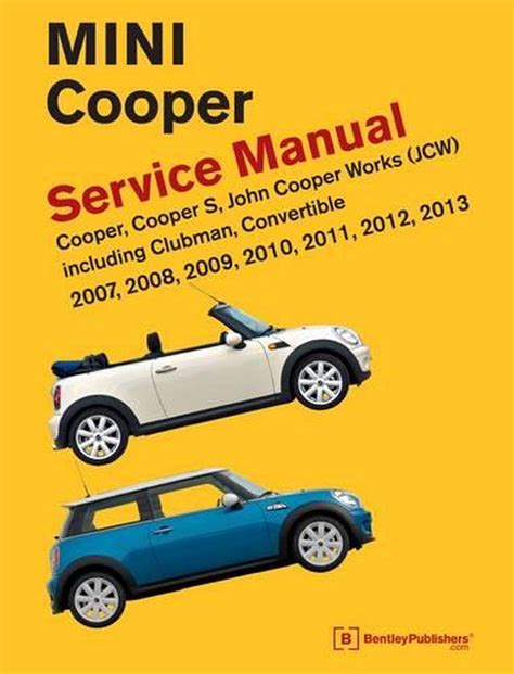 mini cooper service manual