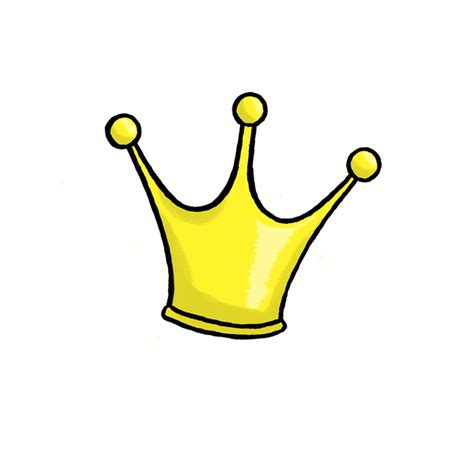 mini crown drawing