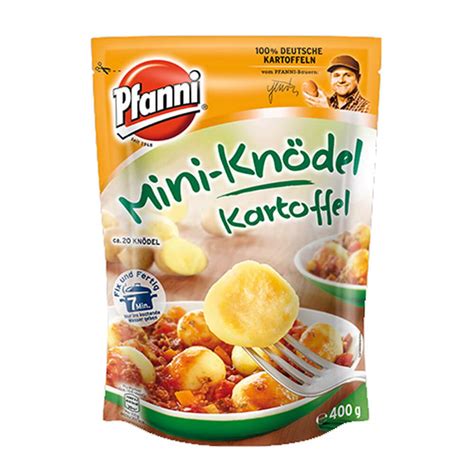 Mini Knödel Pfanni