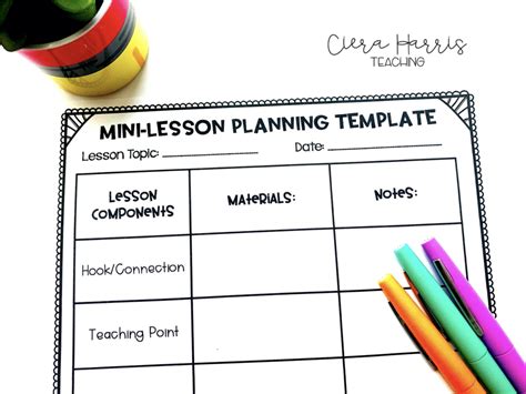 Mini Lesson Plans Template For Writers Workshop Thoughtco Mini Lessons For Writing - Mini Lessons For Writing