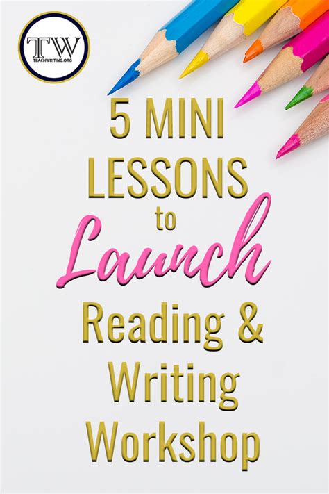 Mini Lessons Reading And Writing Workshop On Early Mini Lesson For Writing - Mini Lesson For Writing
