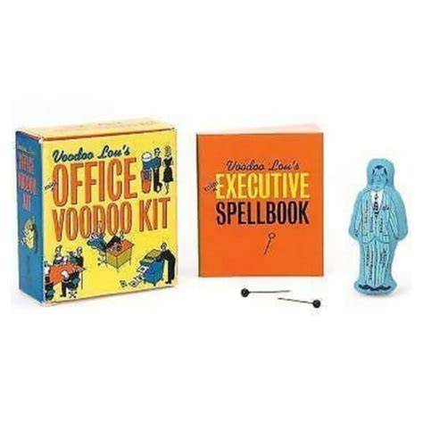 mini office voodoo kit miniature editions