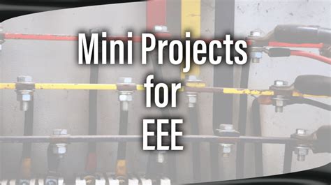 Mini Projects For Eee