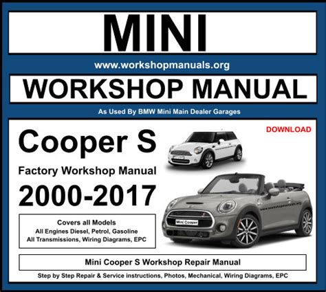 Full Download Mini Cooper Workshop Manual Download 