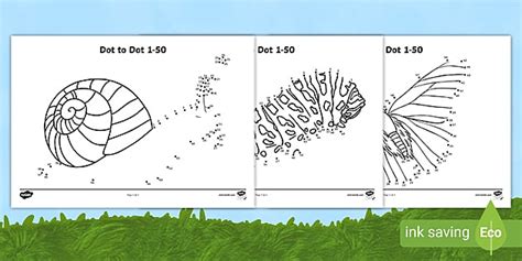 Minibeasts Themed Dot To Dot 1 To 50 Dot To Dot Up To 50 - Dot To Dot Up To 50