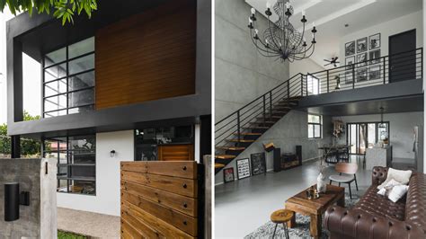 minimalist industrial house design