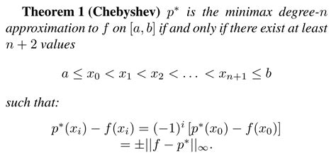 Read Online Minimax Approximation And Remez Algorithm Math Unipd 