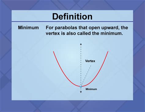 minimum definition