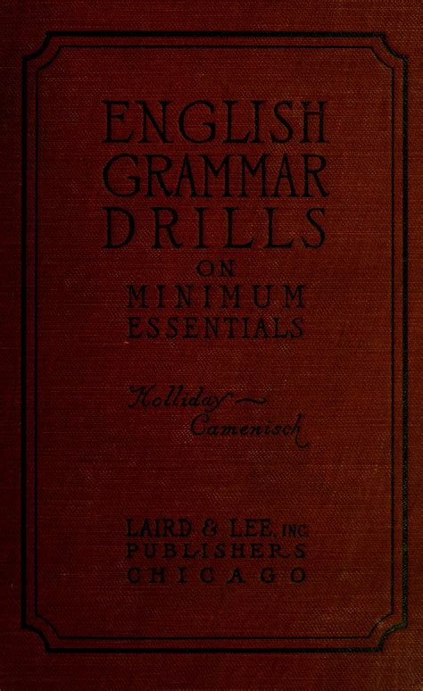 Minimum Essentials Of English Esl Teachers Board