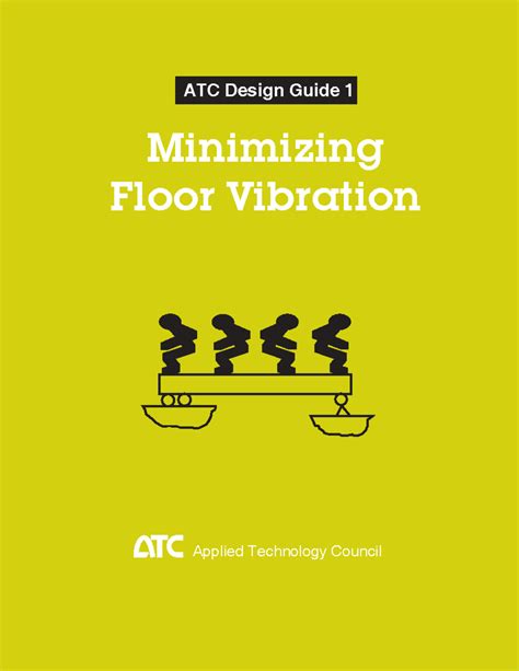 Minimum Floor Vibration Atc Design Guide 1