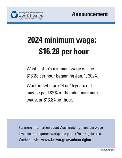 minimum wage washington