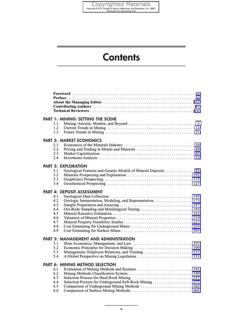 Mining Engineers Handbook Pdf