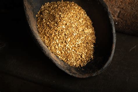 Mining Gold Nuggets And Flake Gold