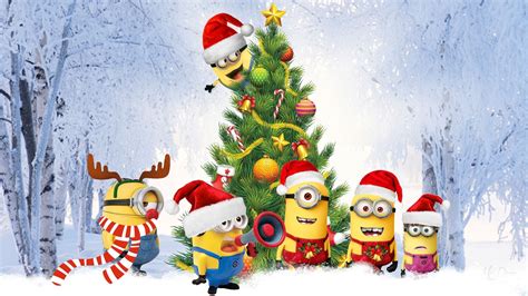 Minions Christmas Tree Cartoon And Animation Paint By Christmas Tree Paint By Numbers - Christmas Tree Paint By Numbers