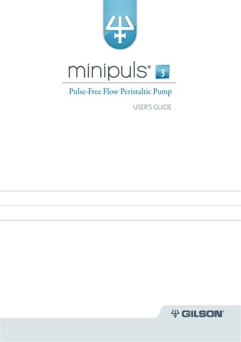 Read Online Minipuls 3 User Guide 
