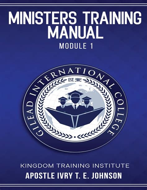 Full Download Minister Training Guide 