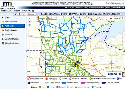 minnesota 511 map