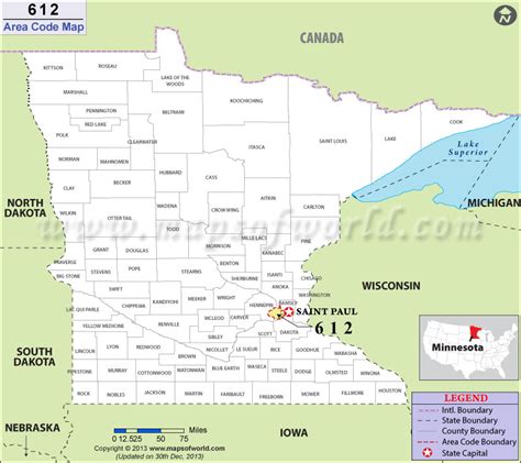 minnesota area code 612