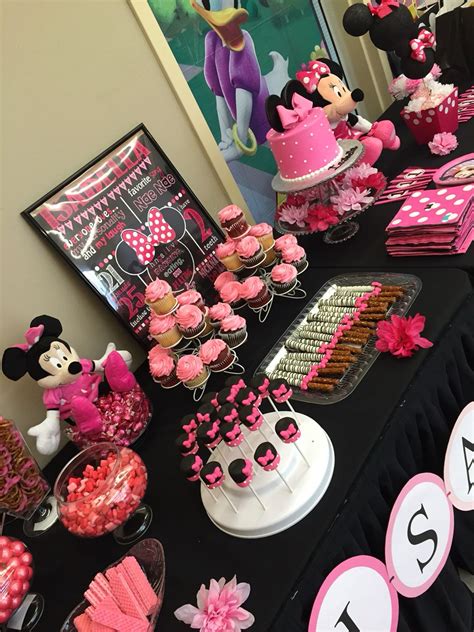 Minnie Mouse Candy Station Ideas