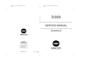 Download Minolta Di350 User Guide 