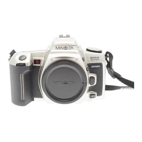 Read Minolta Dynax 505Si User Guide 