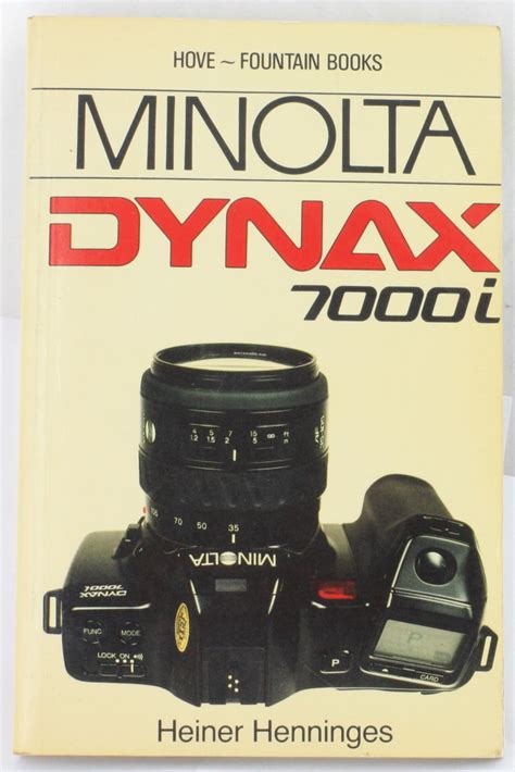 Read Online Minolta Dynax 7000I User Guide 