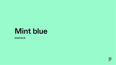 mint blue color
