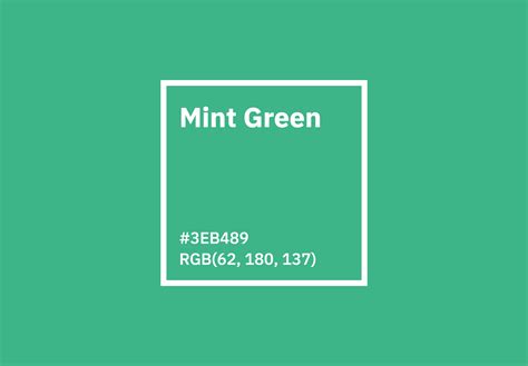 mint green color