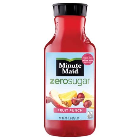 minute maid zero sugar fruit punch