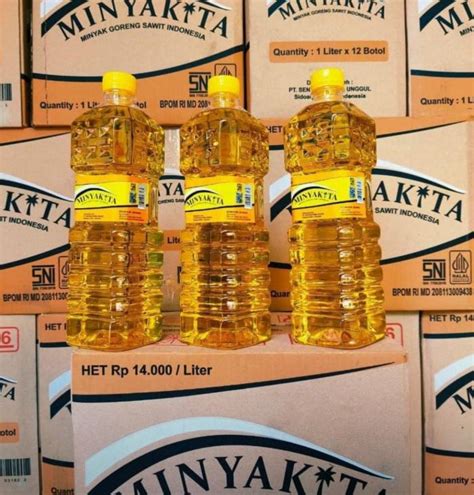 MINYAK KITA BOTOL - MINYAK KITA 1 DUSMINYAK KITA 1 LITEMINYAK KITA 2 LITER