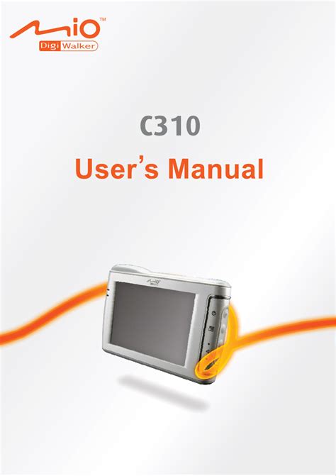 Download Mio C310 User Guide 