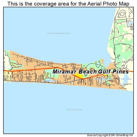 miramar beach florida map