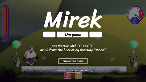 mirek celebration the game