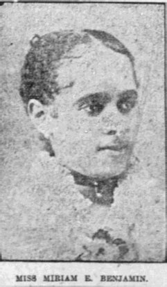 miriam e benjamin biography