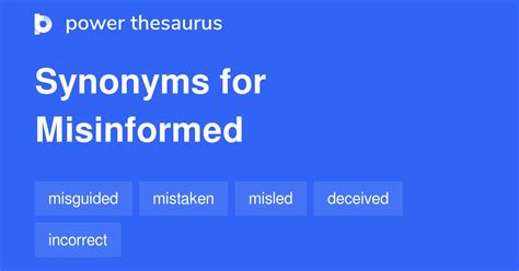 misinformed Synonyms - Find Contextual Synonyms with the …