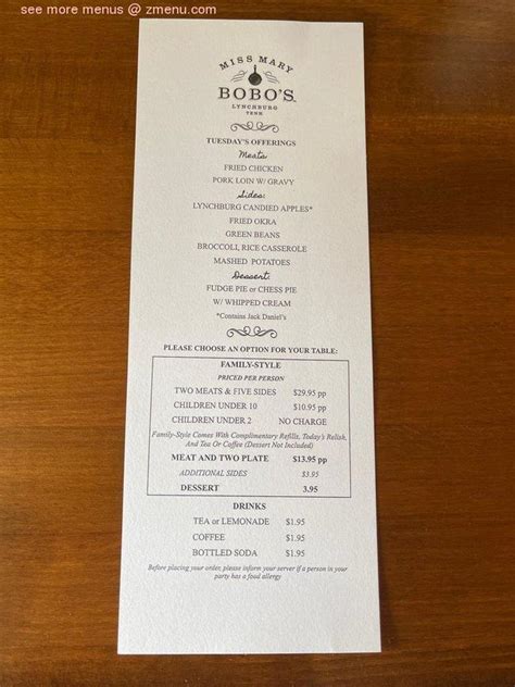 Miss Bobo's Restaurant