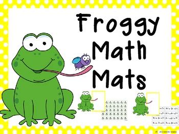 Miss Froggy Froggy Math - Froggy Math