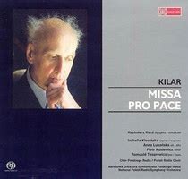 Missa Pro Pace For Mixed Chorus
