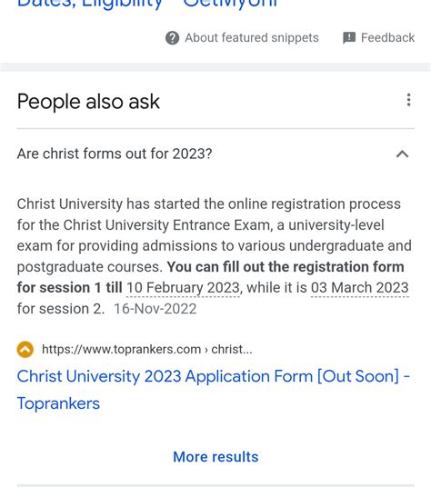 missed my et by 1 mins : r/ChristUniversity - Reddit