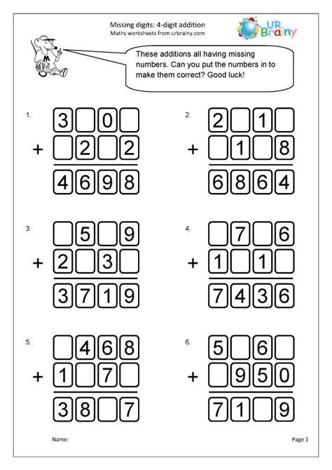 Missing Digit Addition And Subtraction   Adding And Subtracting Two Digit Number With Missing - Missing Digit Addition And Subtraction