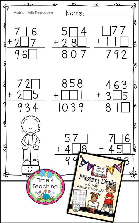 Missing Digit Addition And Subtraction   Posts Related To Addition And Subtraction Your Home - Missing Digit Addition And Subtraction