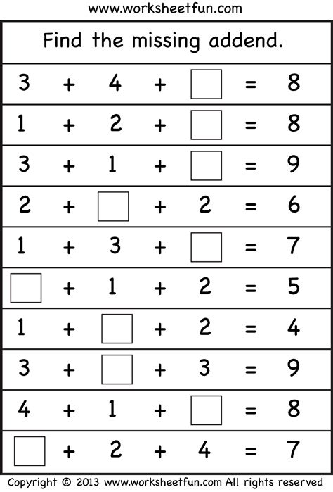 Missing Number Addition Ks1   Adding 2 Numbers Ks1 Apple For The Teacher - Missing Number Addition Ks1