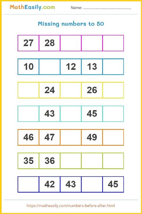 Missing Numbers Worksheets Lesson Tutor Missing Numbers 1st Grade Worksheet - Missing Numbers 1st Grade Worksheet