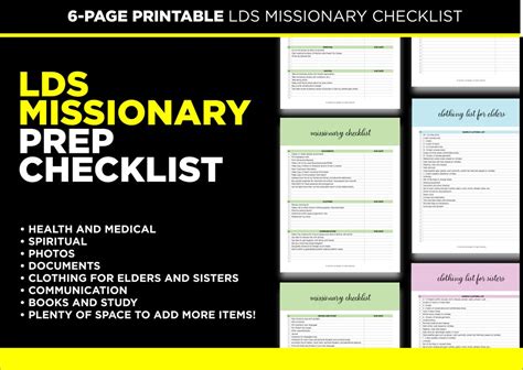 Missionary Planner