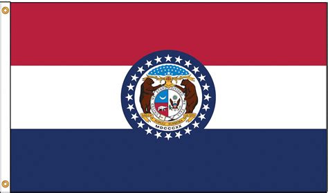 Missouri State Flag Missouri State Flag Coloring Page - Missouri State Flag Coloring Page